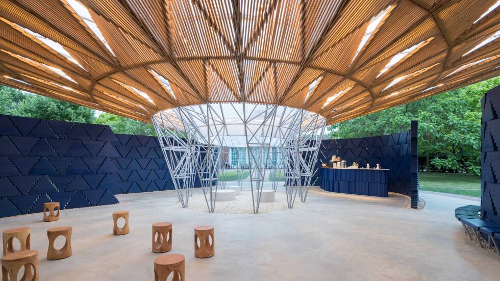 Interior Of The Serpentine Pavilion Kr Architecture Photo By Iwan Baan